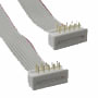 Abbildung: Kabel mit DIP (beidseitig) von ASSMANN, Typ 8, Raster 0,1" x 0,1"